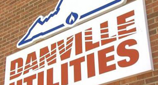 Danville Utilities sign
